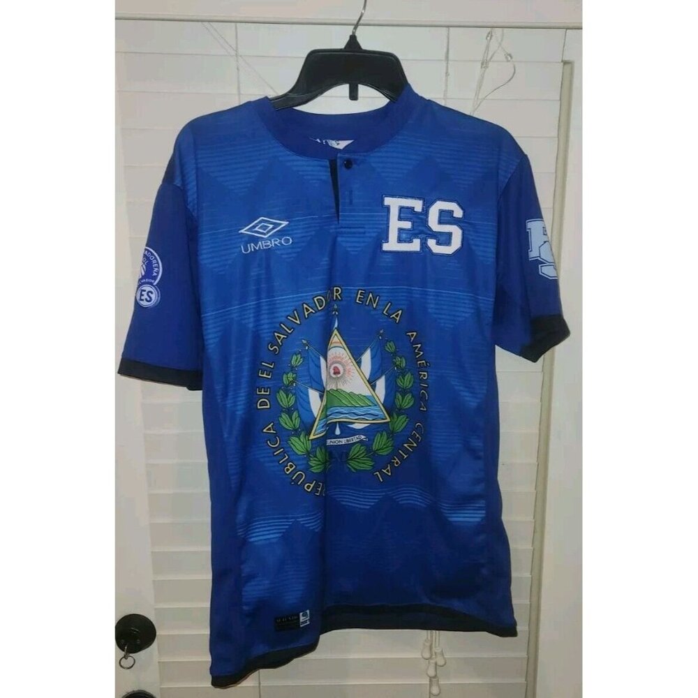Umbro Soccer El Salvador 2024 4th Jersey - Frank's Sports Shop 7 thumbnail image